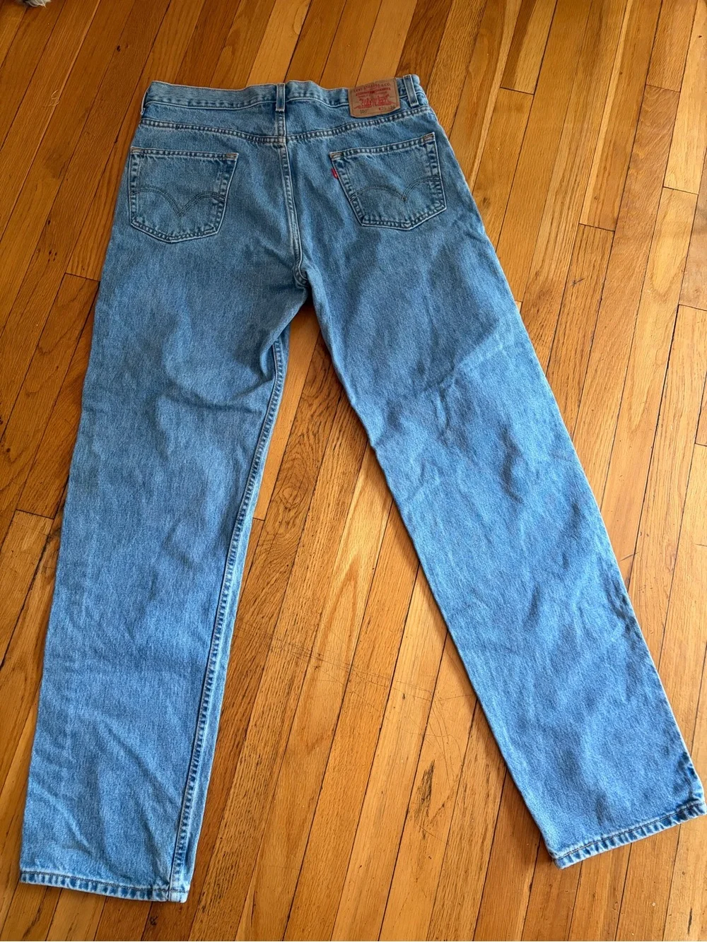 Levi 505 Jeans Relaxed Fit Classic Light Blue Men's Sz. W36 L36